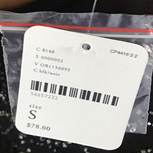 Free People Sm Beaded Sheer Black Racerback Cami - Picture 9 of 16